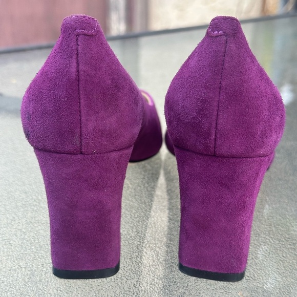 Marc Fisher LTD Women's Zala Block Heel Pointy Toe Pump, Size 5M NWOB - Picture 2 of 10